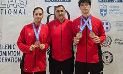 Erzincanlı Badmintoncular Yunanistan’da İki Altın Madalya Kazandı