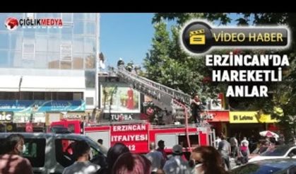 Erzincan'da Hareketli Anlar