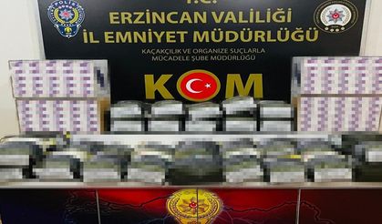 Erzincan KOM Tütün Kaçakçılarına Göz Açtırmıyor