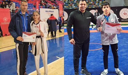 Erzincanlı Sporcular Dereceyle Döndüler