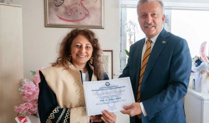 Rektör Levent’ten Meslek Yüksekokuluna Tebrik Ziyareti