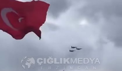 Erzincan Semalarında F-16 Gösterisi | Takipçimizden Özel Görüntüler (13 Şubat 2026)