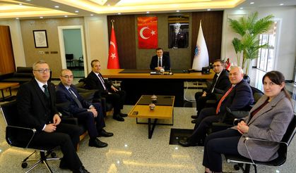 Gelir İdaresi Başkanlığı Heyetinden Erzincan TSO’ya Ziyaret