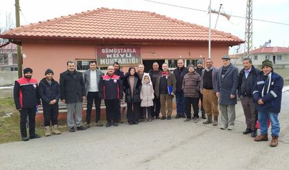 Tarım Müdürlüğü Ekipleri Gümüştalar’da Üreticilerle Buluştu