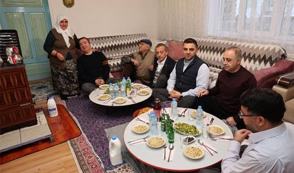Erzincan Valiliği’nden Anlamlı İftar Ziyareti