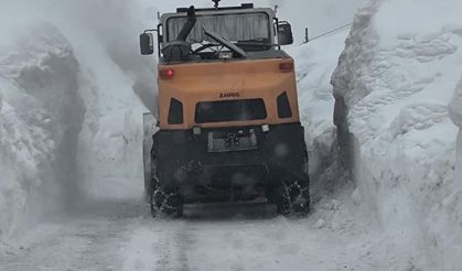 Ovacık Yine Kar Boran