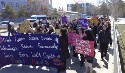Erzincan’da 8 Mart Yürüyüşü: Kadınlar Eşitlik ve Özgürlük İçin Yürüdü