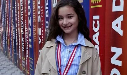 10 Yaşındaki Lina Uluslararası Alanda Ülkemizi Gururlandırdı