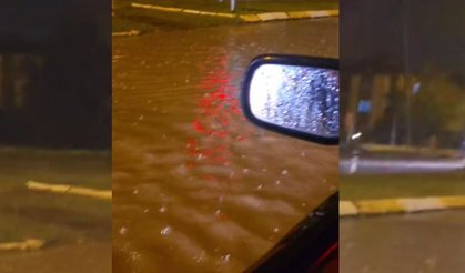Erzincan’da Şiddetli Yağış Hayatı Olumsuz Etkiledi