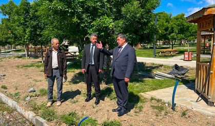 Aksun, Esentepe'deki Çalışmaları Yerinde İnceledi