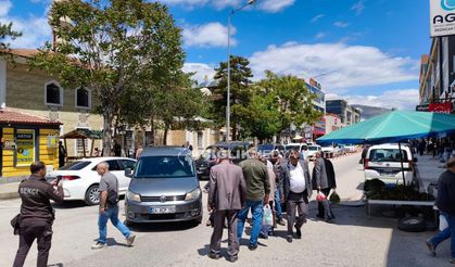 Buğday Meydanı Girişinde Yine Kaza