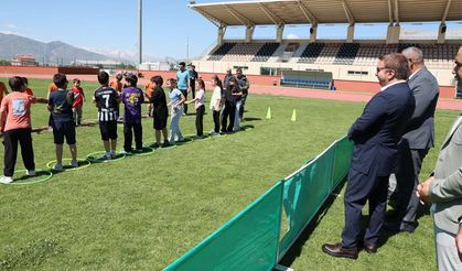 Minik Sporcular Final Müsabakalarında Kıyasıya Yarıştı