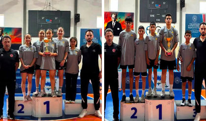 Erzincanlı Badmintonculardan Artvin'de Çifte Grup Şampiyonluğu
