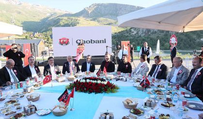 Hamdi Ulukaya Ergan Dağı'nda Ağırlandı