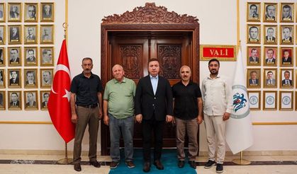 Erzincan Şavaklılar Derneği’nden Vali Hamza Aydoğdu’ya Ziyaret