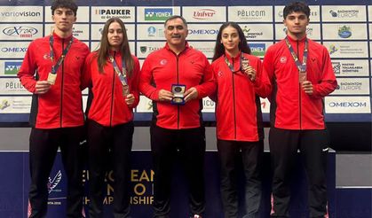Erzincanlı Milli Sporcular Avrupa Üçüncülüğü Gururu Yaşattı
