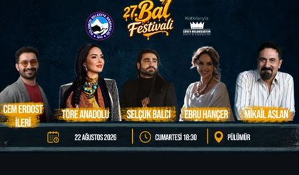 27. Pülümür Bal Festivali’nde Konserler Bu Akşam