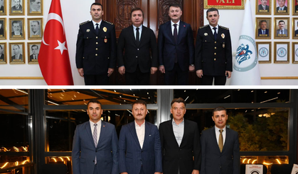 Erzincan Emniyetinde İki Müdür Birinci Sınıf Emniyet Müdürü Rütbesine Terfi Etti