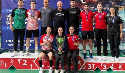 Erzincanlı Badmintoncular Türkiye Şampiyonası’nda Zirvede
