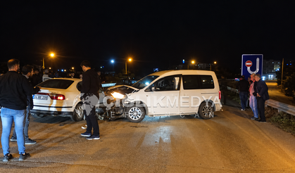 Üst Geçit’de Kaza: Yaralılar Hastaneye Kald