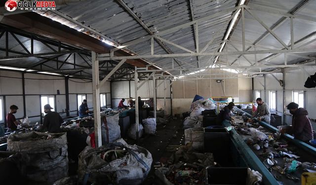 Erzincan Çöpü Artık İşleniyor ve Ekonomiye Kazandırılıyor