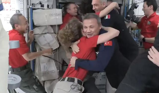 Türk Astronot Alper Gezeravcı Uzay İstasyonu'nda