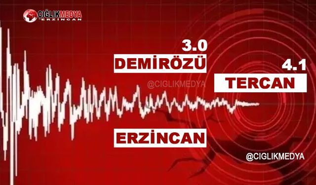 Deprem Erzincan Çevresinde Kol Gezidi
