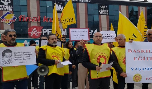 Eğitim-Sen Sendikaya Yönelik Baskılara Tepki Gösterdi