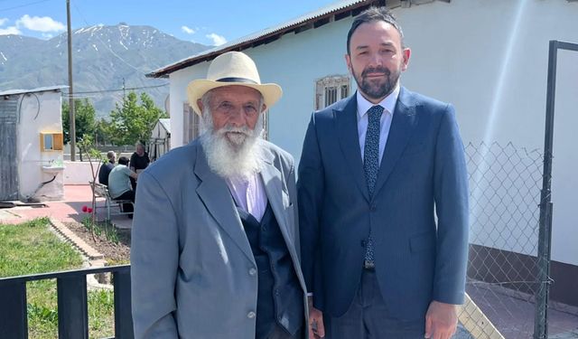 Zafer Partisi'nden Ahmet Uğurlu Dedeye Ziyaret