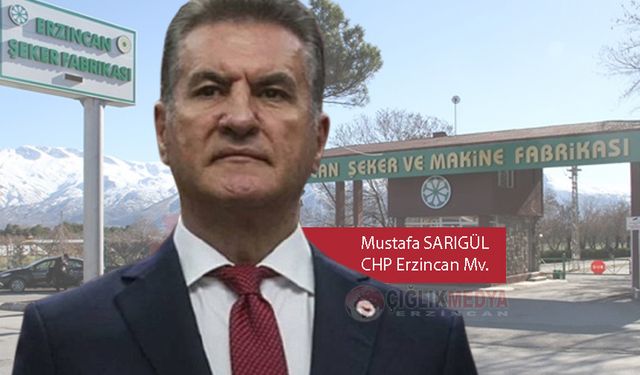 Sarıgül’den Makine Fabrikası’nın Kapatılmasına Tepki