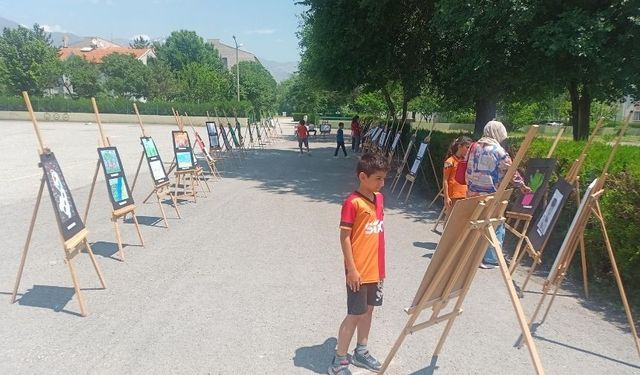 Yazıcıoğlu İlkokulu Öğrencilerinden Sergi