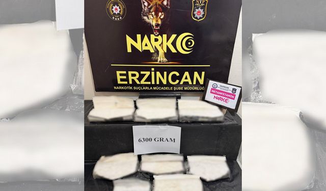 Erzincan’da Yasaklı Maddeye Geçit Yok
