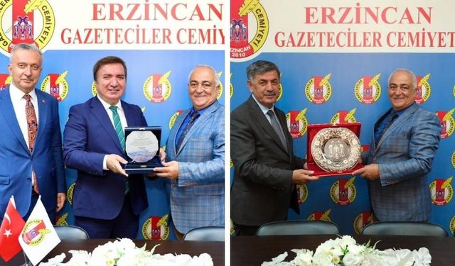 Basın Bayramı Nedeniyle Cemiyete Kutlama Ziyaretleri
