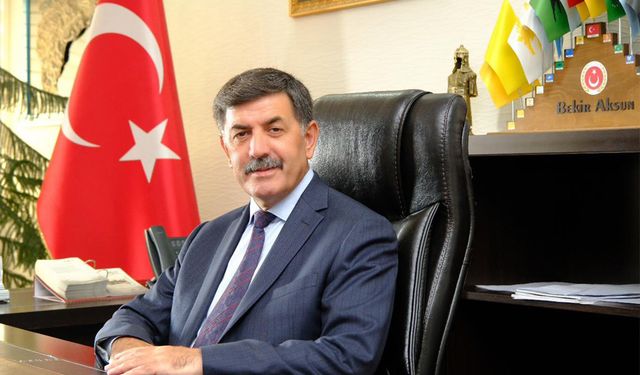 Başkan Bekir Aksun’dan Mevlid Kandili Mesajı
