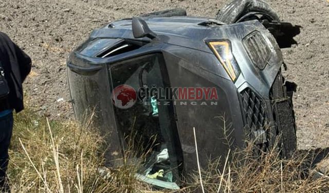 Erzincan – Erzurum Karayolunda Kaza: 2 Yaralı