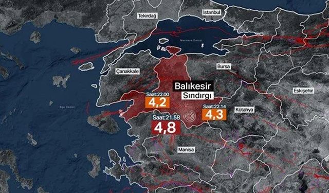 Balıkesir'de Artçılar Devam Ediyor