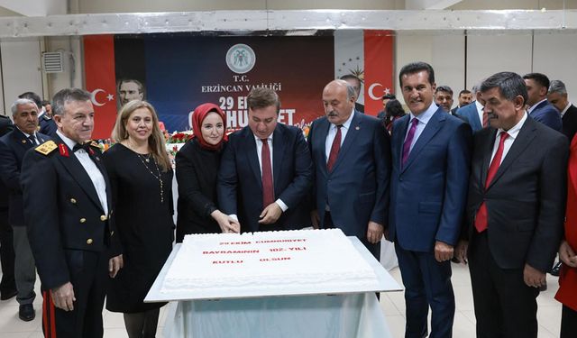 Erzincan POMEM'de Cumhuriyet Resepsiyonu