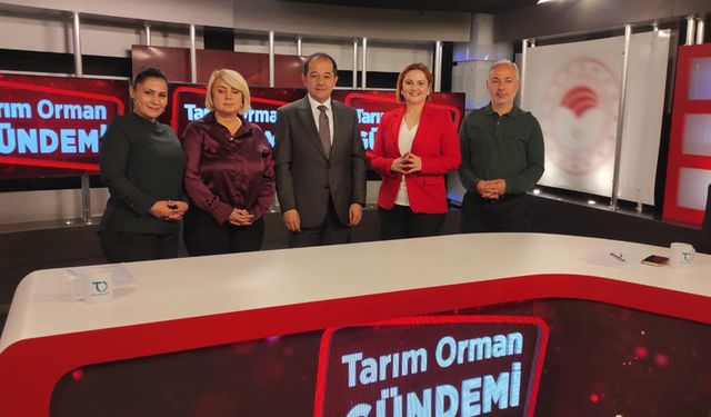 Tarım İl Müdürü Koçaker Tarım TV'ye Katıldı