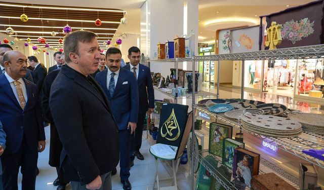 Erzincan’da Cezaevi Ürünleri Sergisi Protokolün Katılımıyla Açıldı