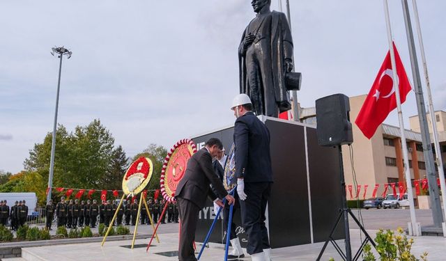 Başkan Bekir Aksun: “Atatürk’ü Şükran ve Özlemle Anıyorum”