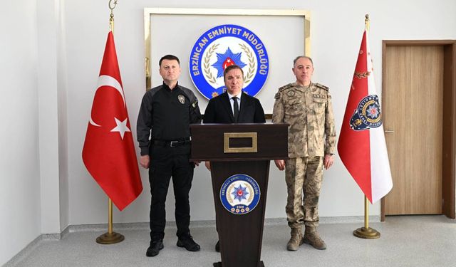 Erzincan’da Asayiş ve Güvenlik Toplantısı Yapıldı