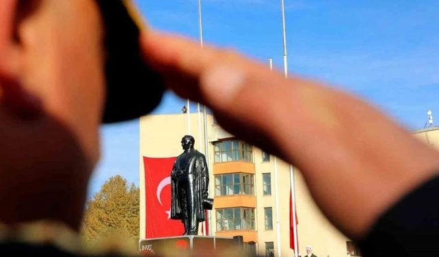 Erzincan’da 10 Kasım Programı Belli Oldu: Atatürk, Aramızdan Ayrılışının 87. Yılında Anılacak