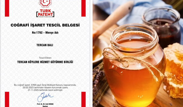 Tercan Balı Erzincan’ın 14. Coğrafi İşaretli Ürünü Oldu