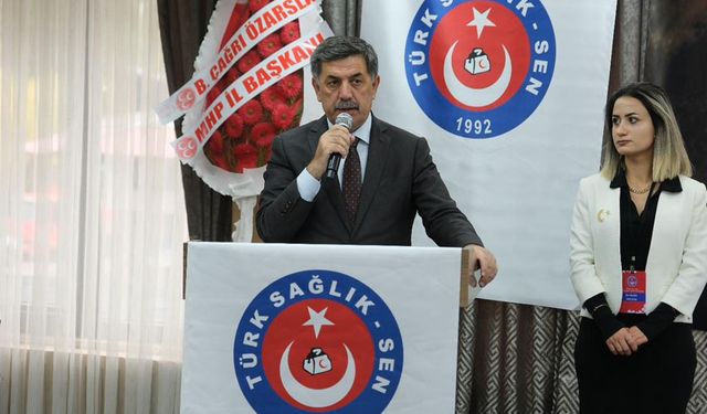 Erzincan’da Türk Sağlık-Sen 8. Olağan Genel Kurulu Gerçekleşti