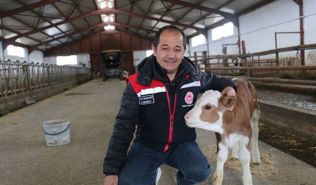 Erzincan’da Süt Hayvancılığı İşletmesine Ziyaret