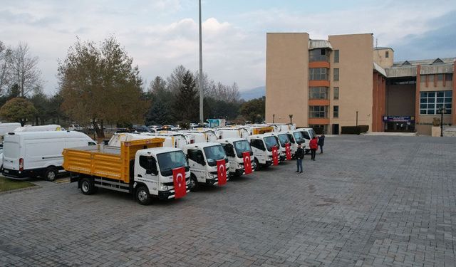 Erzincan Belediyesi Araç Filosunu Güçlendirmeye Devam Ediyor