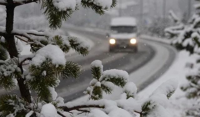 Erzincan İçin Kuvvetli Kar Yağışı Uyarısı
