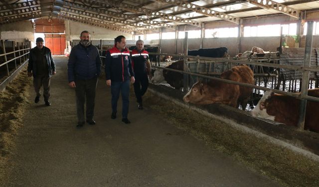 Hayvancılıkta Sürdürülebilir Üretim Sahada İncelendi