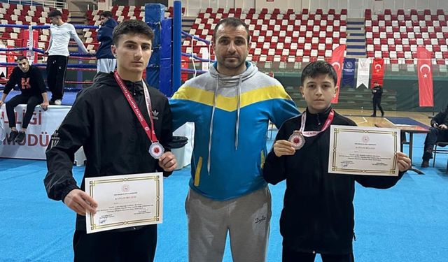 Erzincanlı Sporculardan Muay Thai'de Büyük Başarı