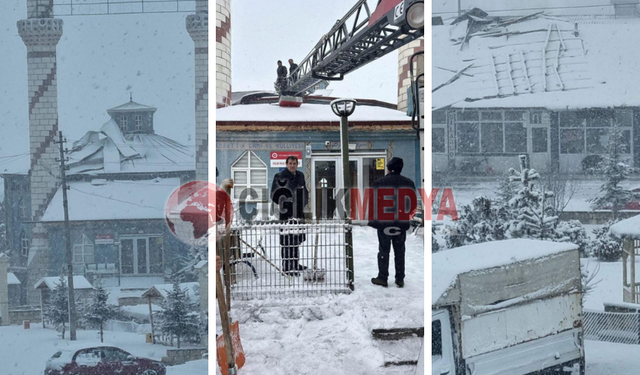 Otlukbeli’nde Şiddetli Rüzgar Çatıları Uçurdu